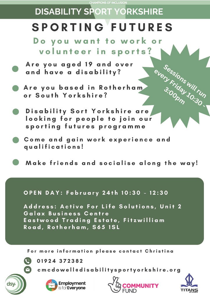 Disability Sports Yorkshire