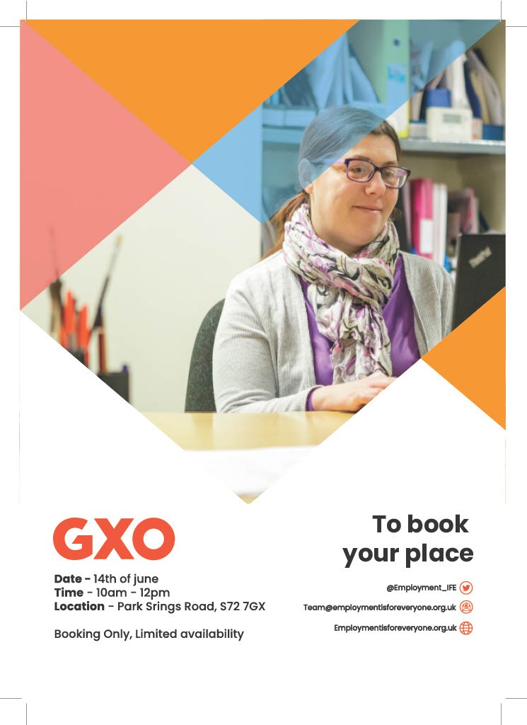 Booking info 14th June