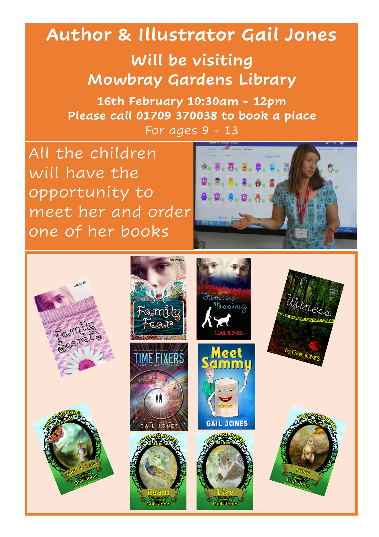 Author Gail Jones