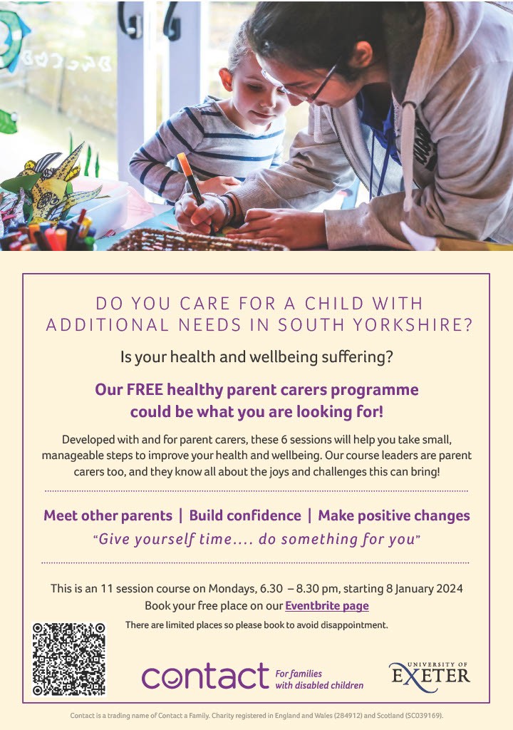 Healthy parent carers programme