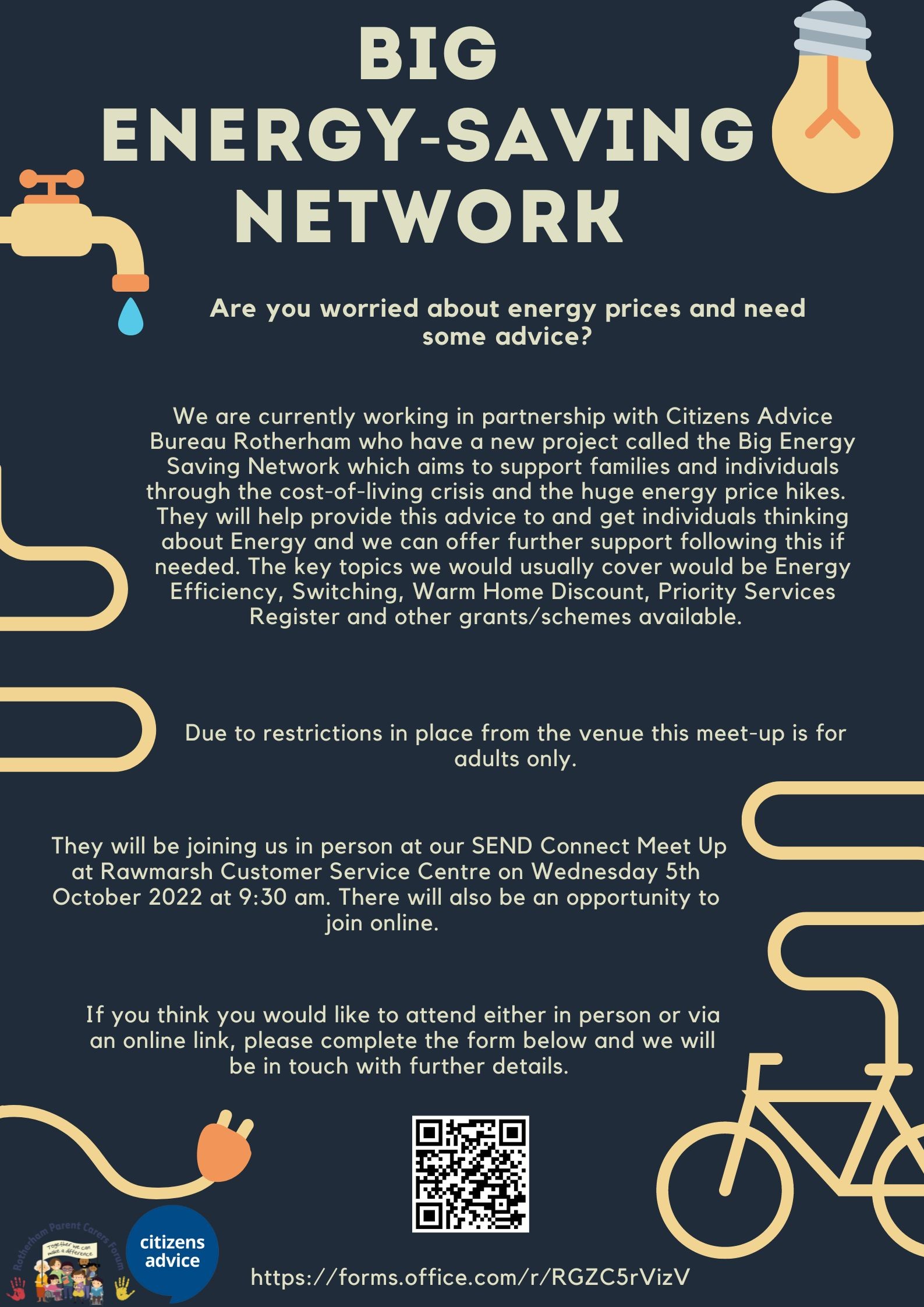 Big energy saving network poster