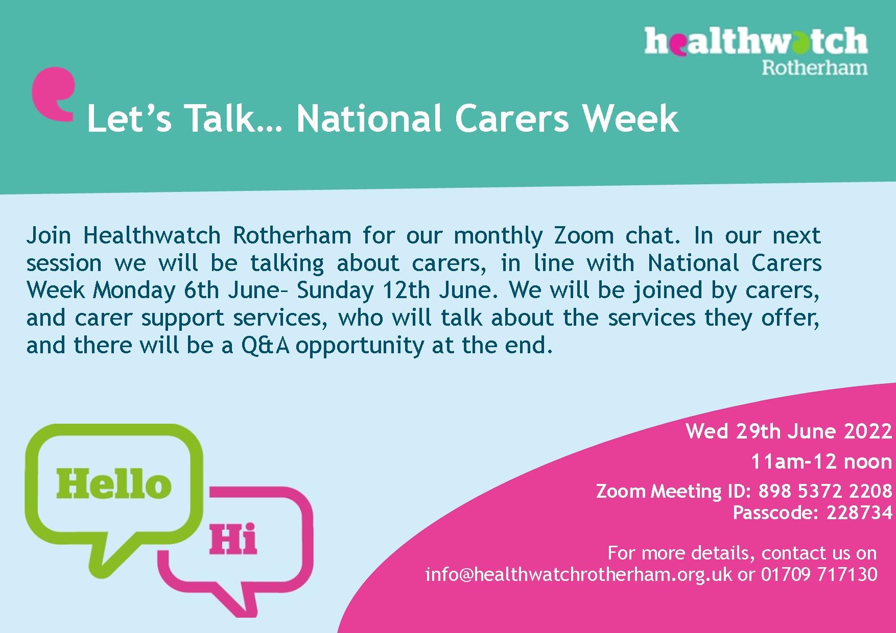 Lets Talk Rotherham